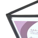 Framed Plastic Menus