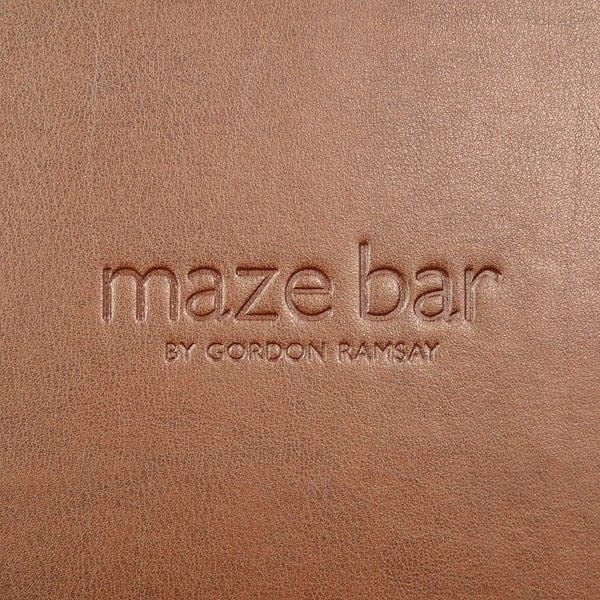 Hydra Recycled Leather Menus