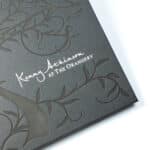 London Buckram Menu Covers