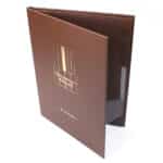 London Buckram Menu Covers