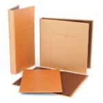 London Buckram Menu Covers