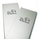 Paris Buckram Menu Covers