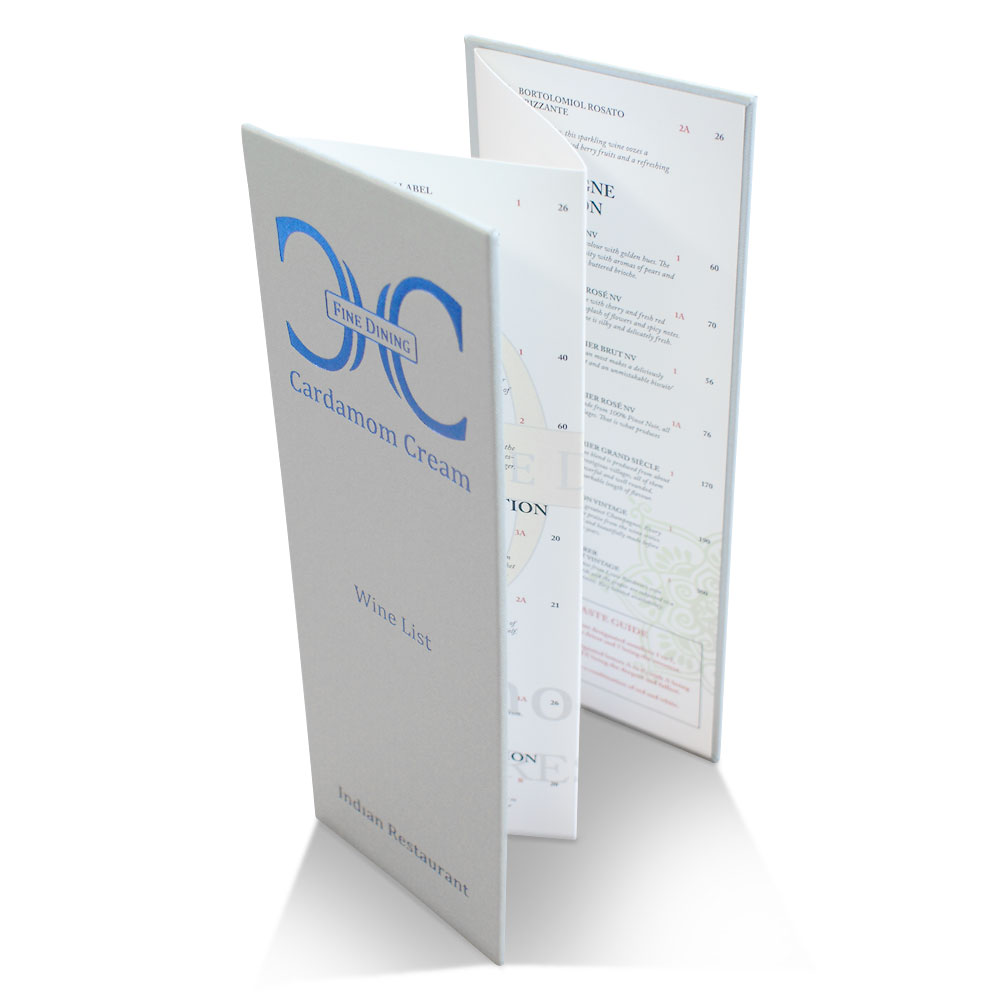 Scala Cover with Printed Menu
