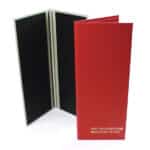 Soho Buckram Menu Covers