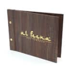 Wood-effect Menu Covers