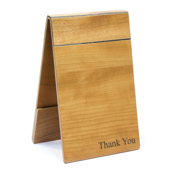 Wooden Order Pad Holders