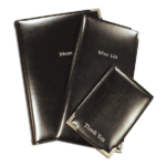 Stitched Hide Leather Menu Covers