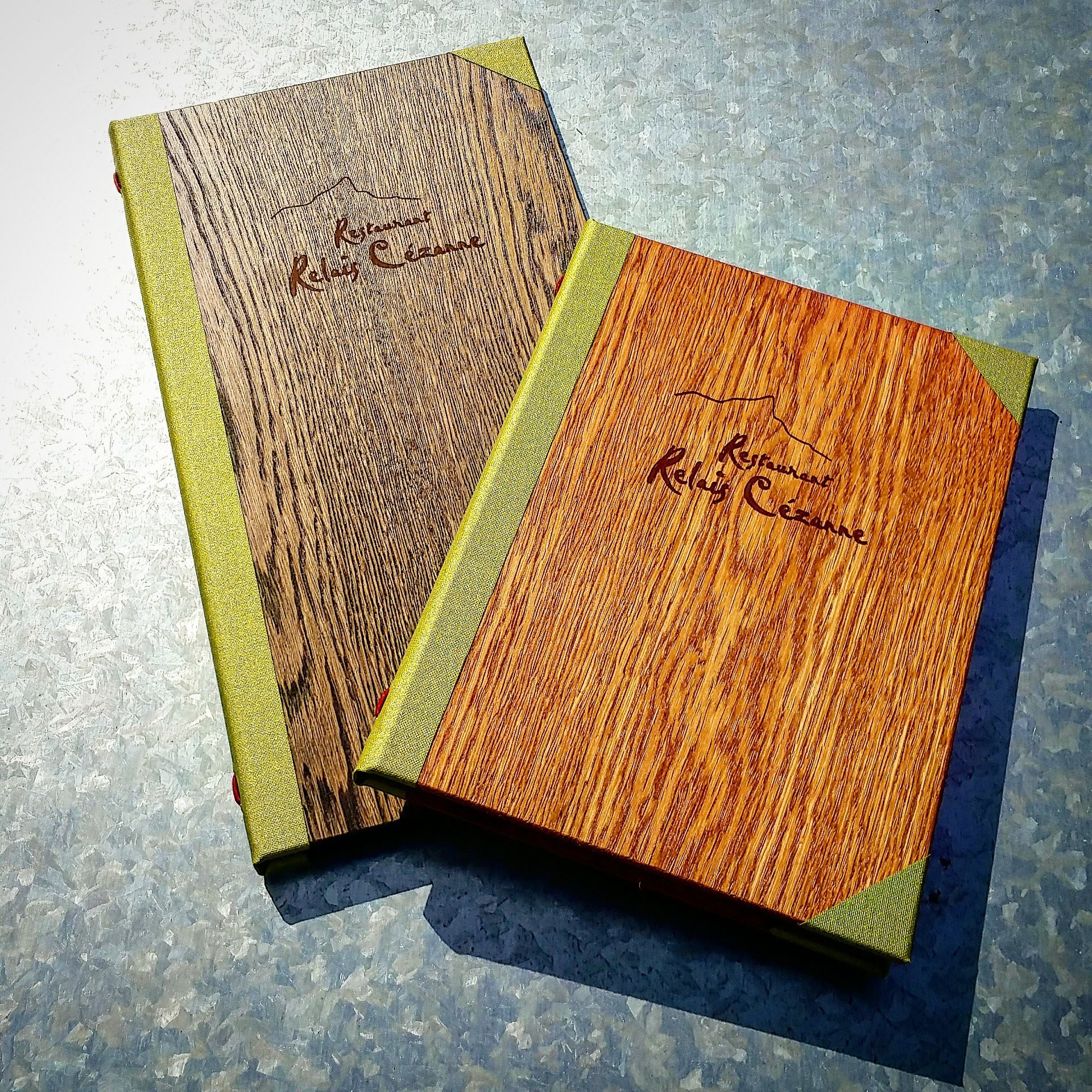 Wooden Guest Information Folders