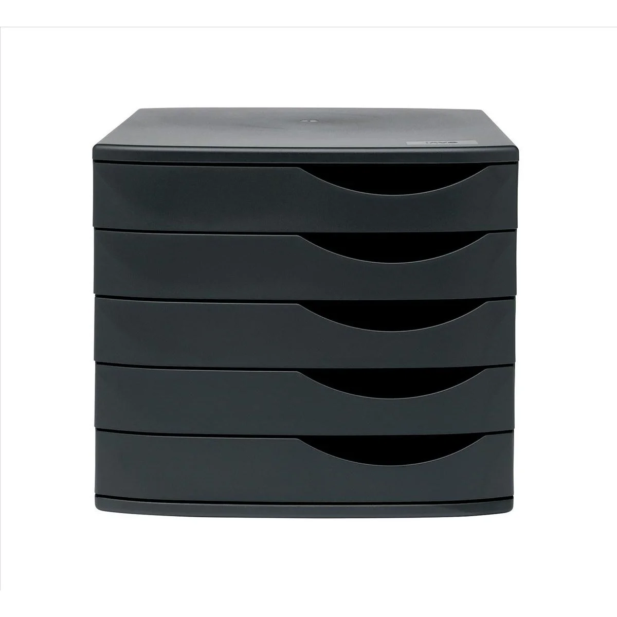5 Star Desktop 5 Drawer Set A4 Documents up to 260x350mm Black/Black 108391 - Image 2