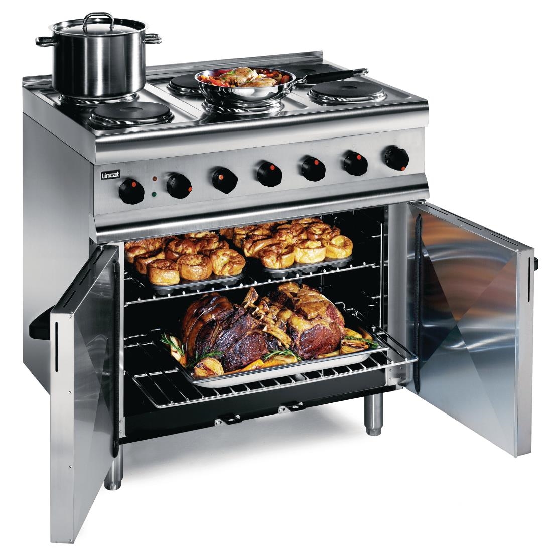 Lincat Silverlink 600 Electric 6 Burner Range ESLR9C 3 Phase