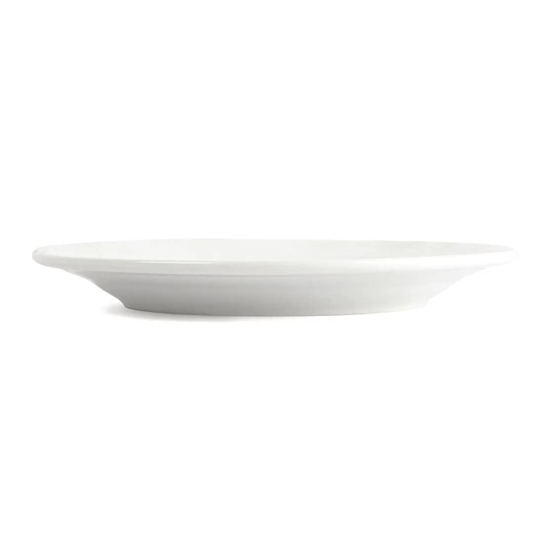 Olympia Linear Wide Rimmed Plates 200mm - Image 3
