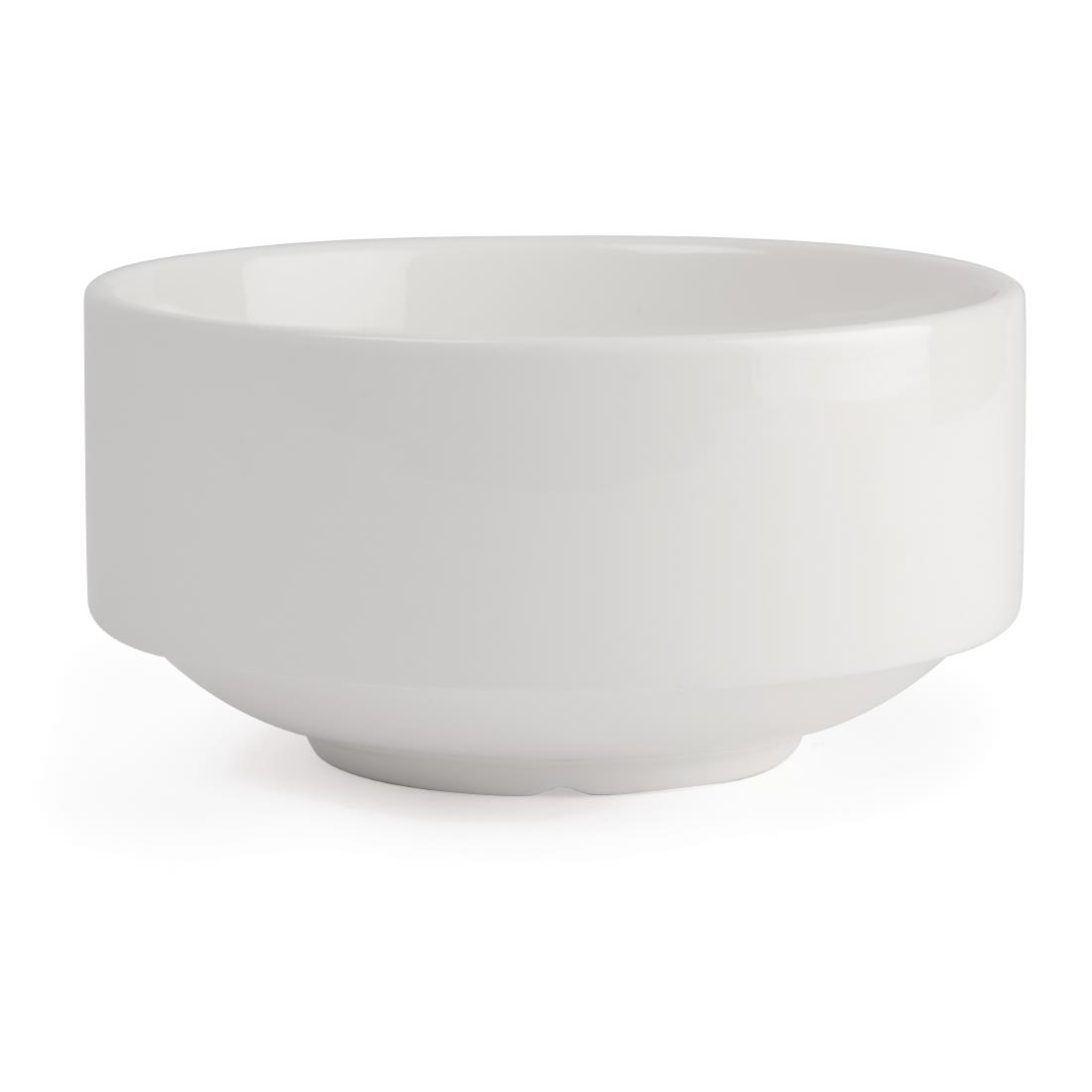 Lumina Fine China Stacking Soup Bowls 398ml 14oz