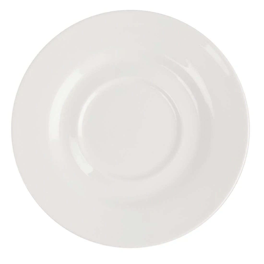 Lumina Fine China Round Saucers 156mm - Image 2