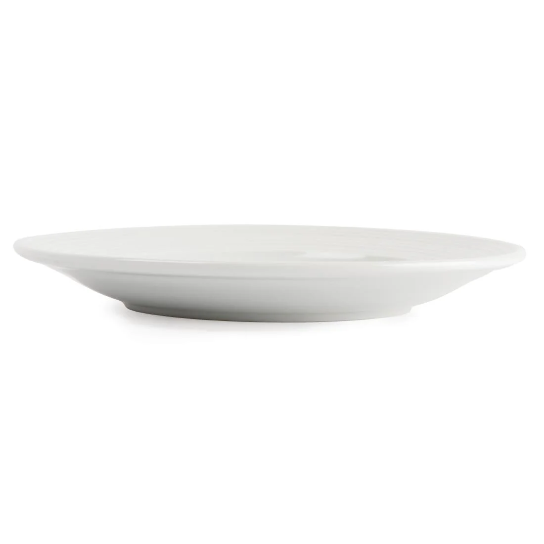 Olympia Linear Wide Rimmed Plates 150mm - Image 3