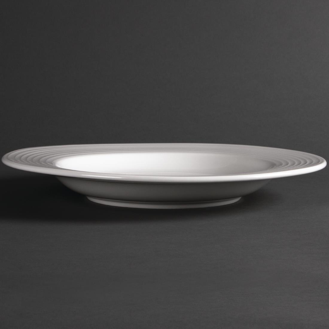 Olympia Linear Pasta Plates 310mm