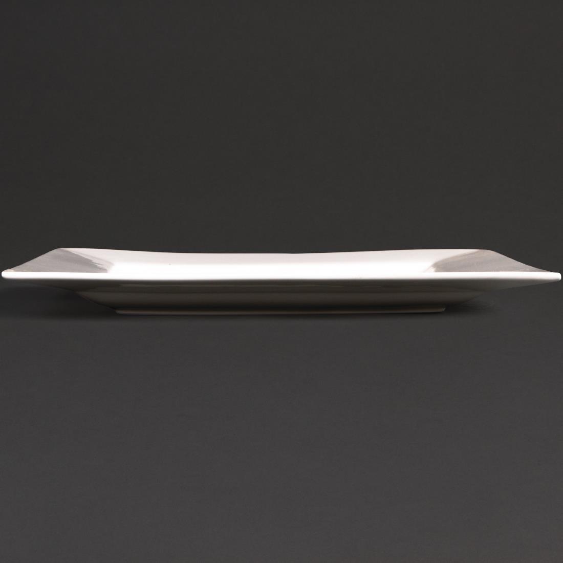 Lumina Fine China Square Plates 265mm