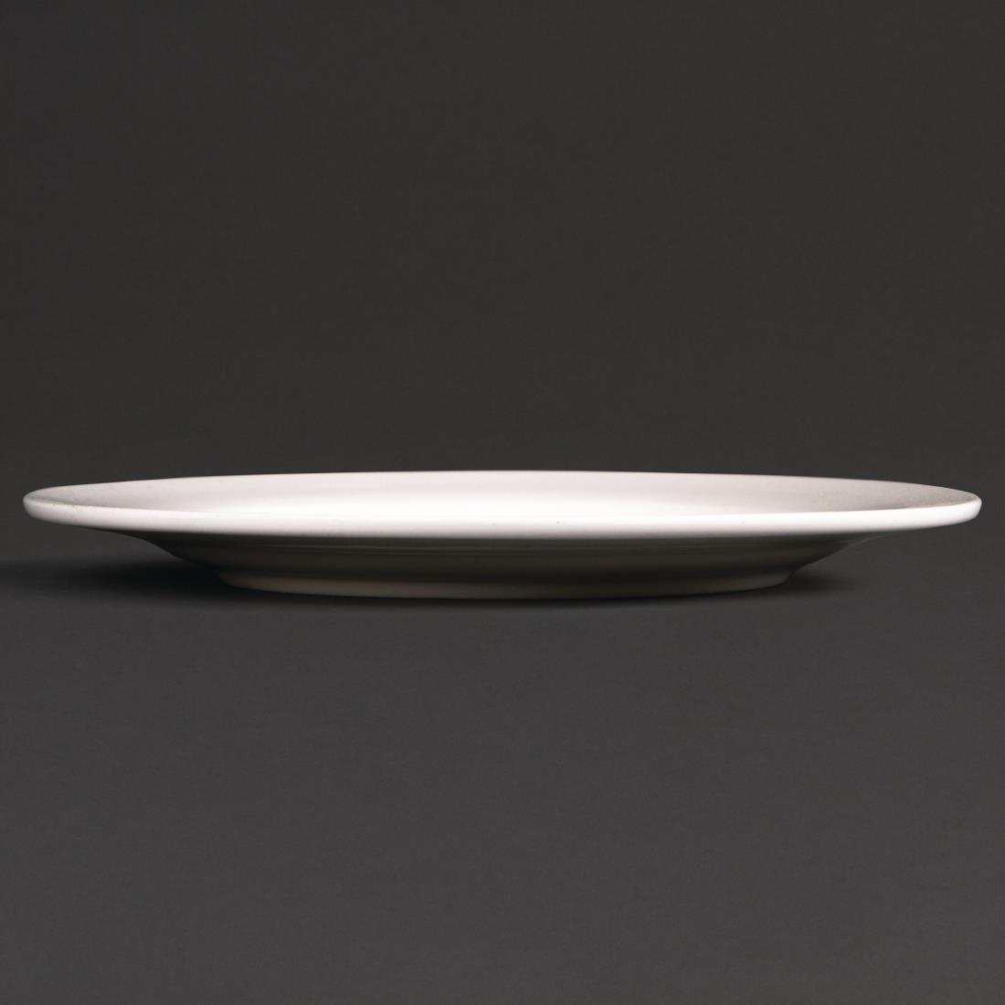 Lumina Wide Rim Round Plates 200mm