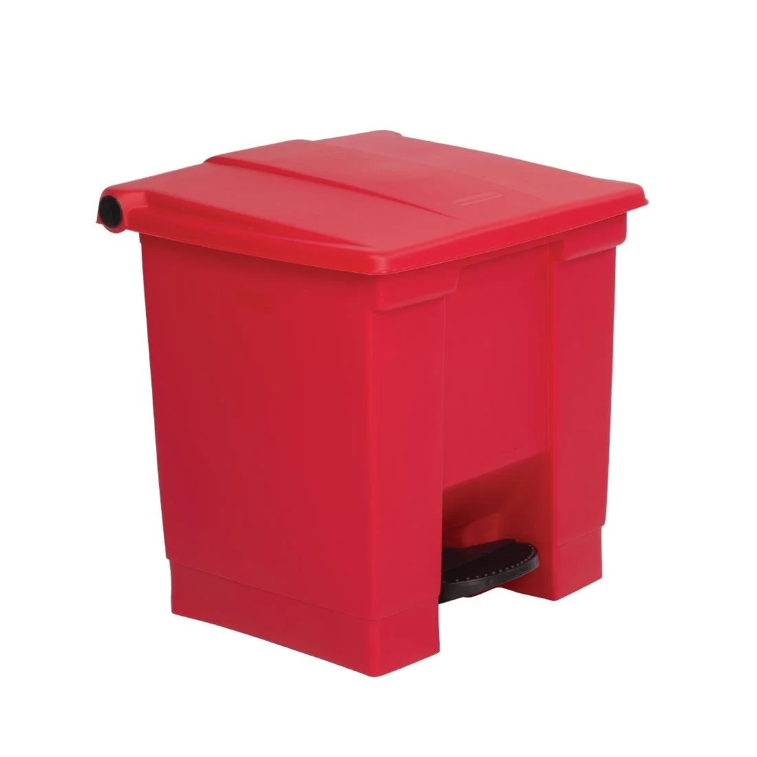 Rubbermaid Step-On Pedal Bin Red 30.5Ltr
