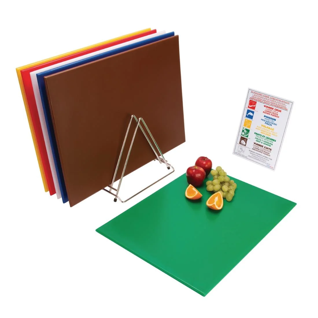 Hygiplas High Density Chopping Board Set Large