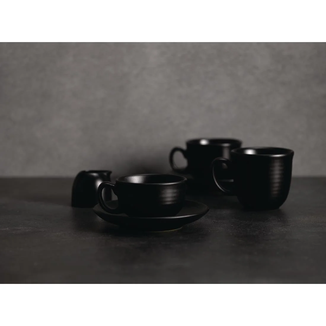 Dudson Evo Jet Teacups 227ml (6 Pack) - Image 2