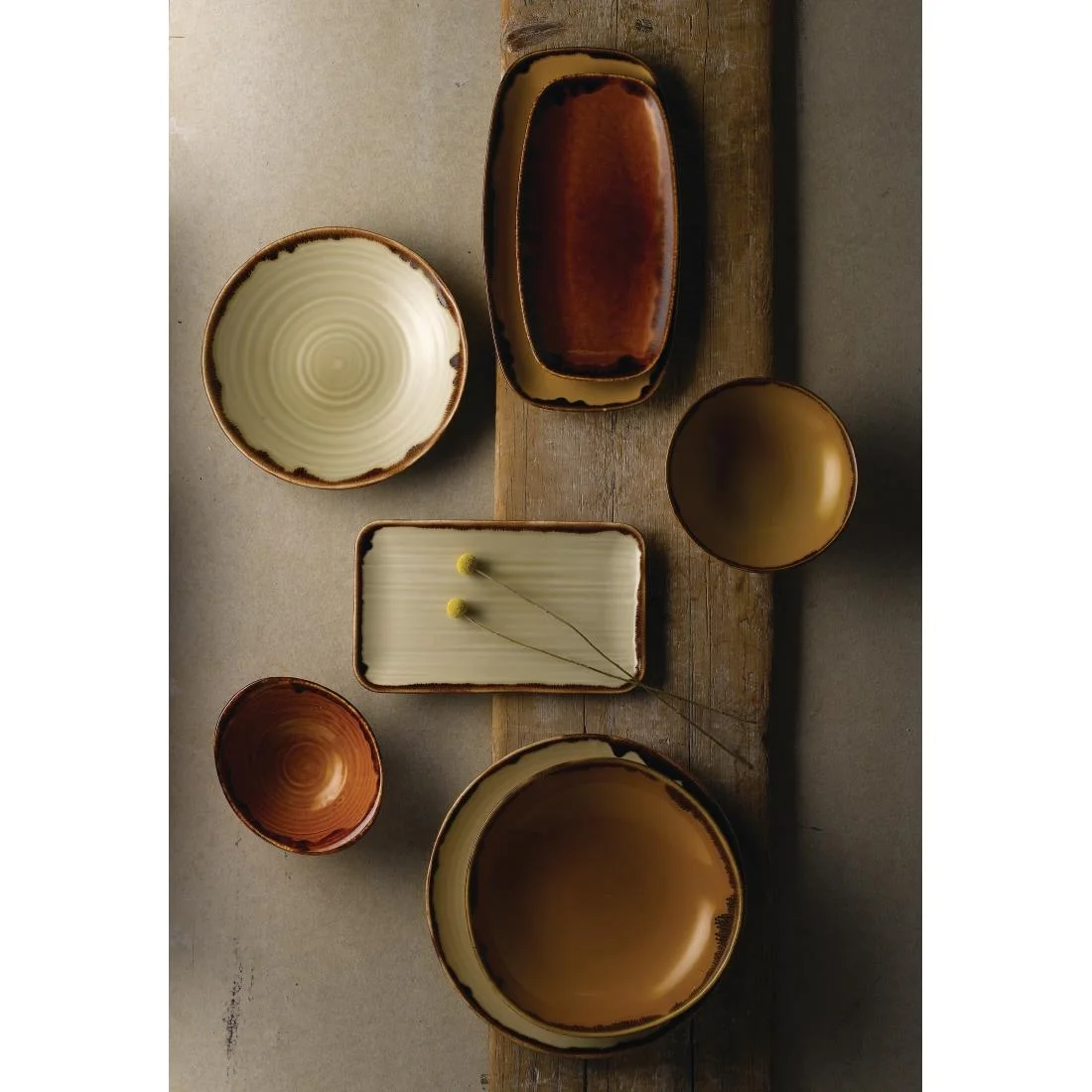 Dudson Harvest Coupe Plates Linen 295mm (12 Pack) - Image 2