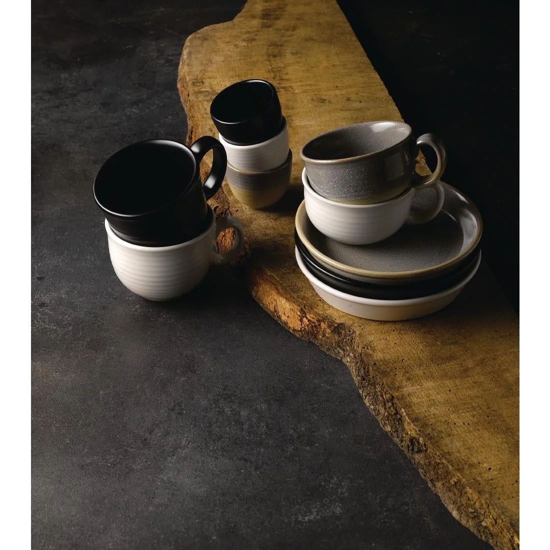 Dudson Evo Granite Tapas Dishes 118mm (12 Pack) - Image 2