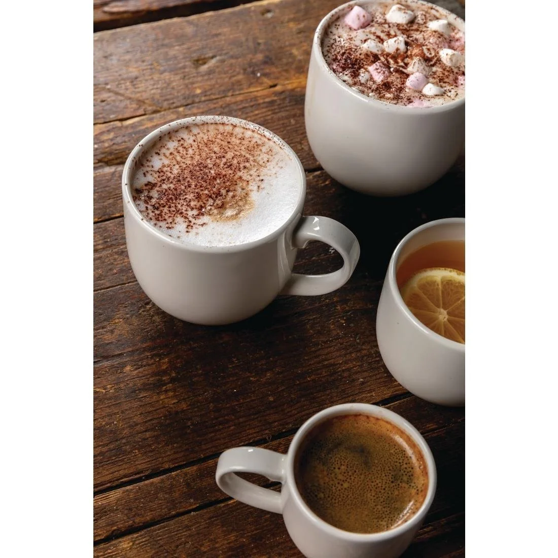 Steelite Taste City Mugs White 114ml (12 Pack) - Image 3