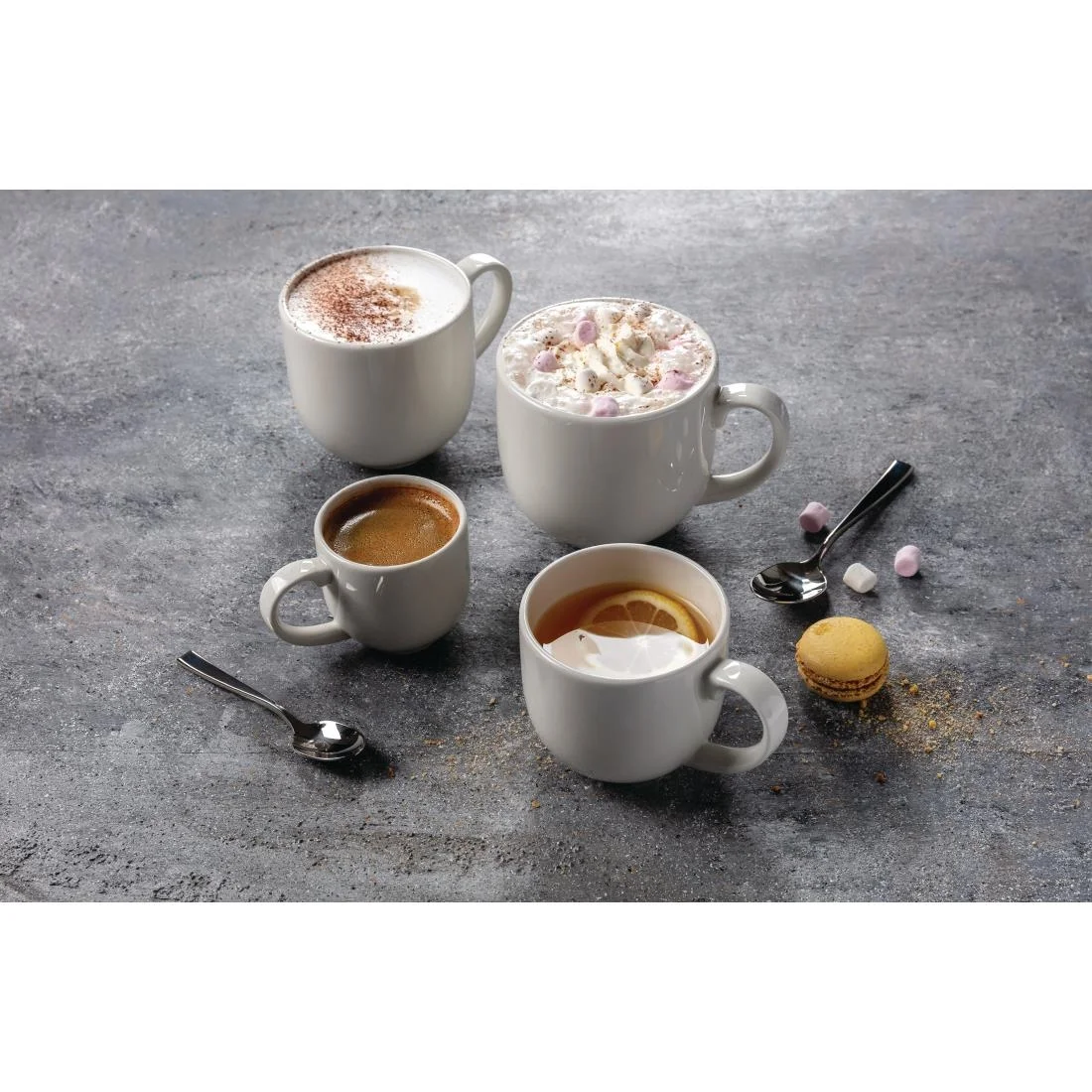 Steelite Taste City Mugs White 450ml (12 Pack) - Image 4