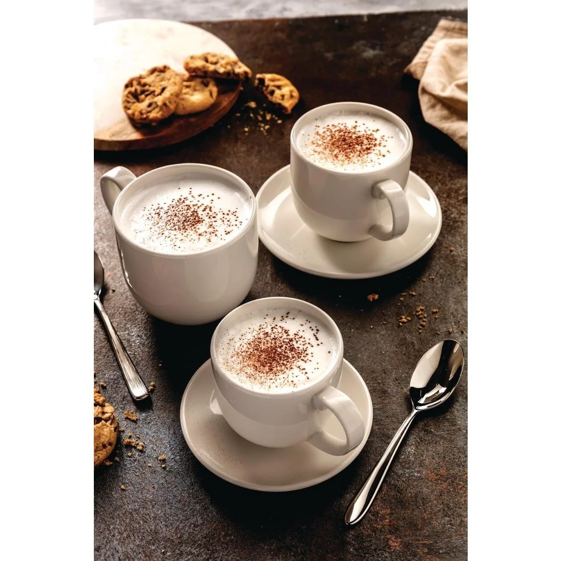 Steelite Taste City Mugs White 114ml (12 Pack) - Image 5