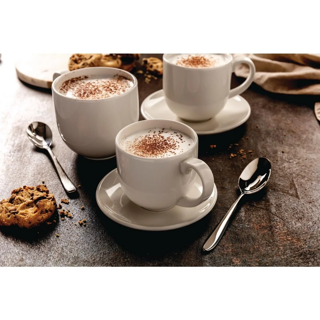 Steelite Taste City Mugs White 228ml (12 Pack) - Image 6