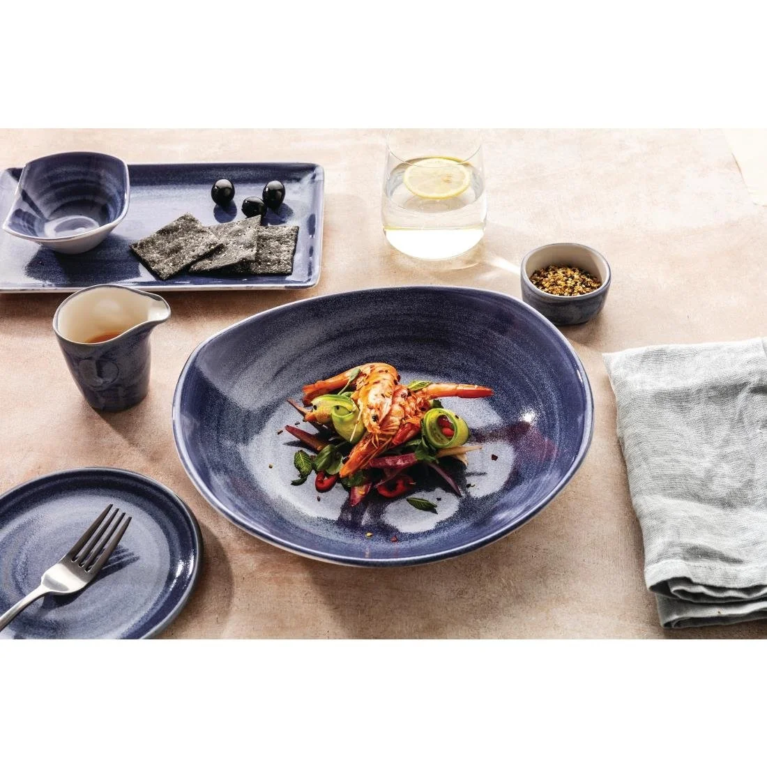 Steelite Revolution Bluestone Plates 305mm (12 Pack) - Image 3