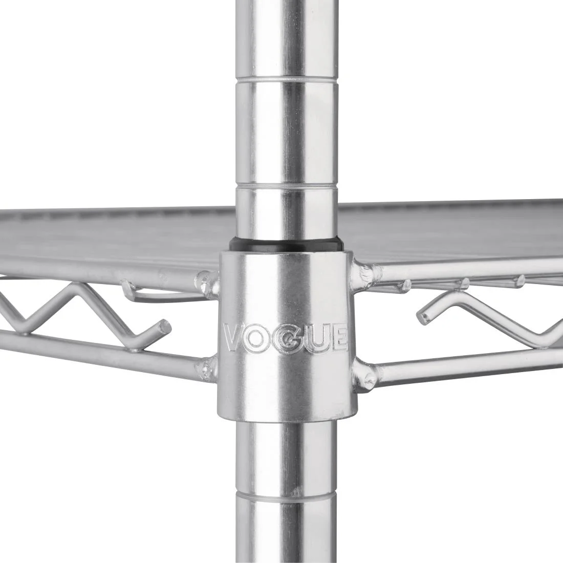 Vogue 4 Tier Wire Shelving Kit 1220x610mm - Image 4