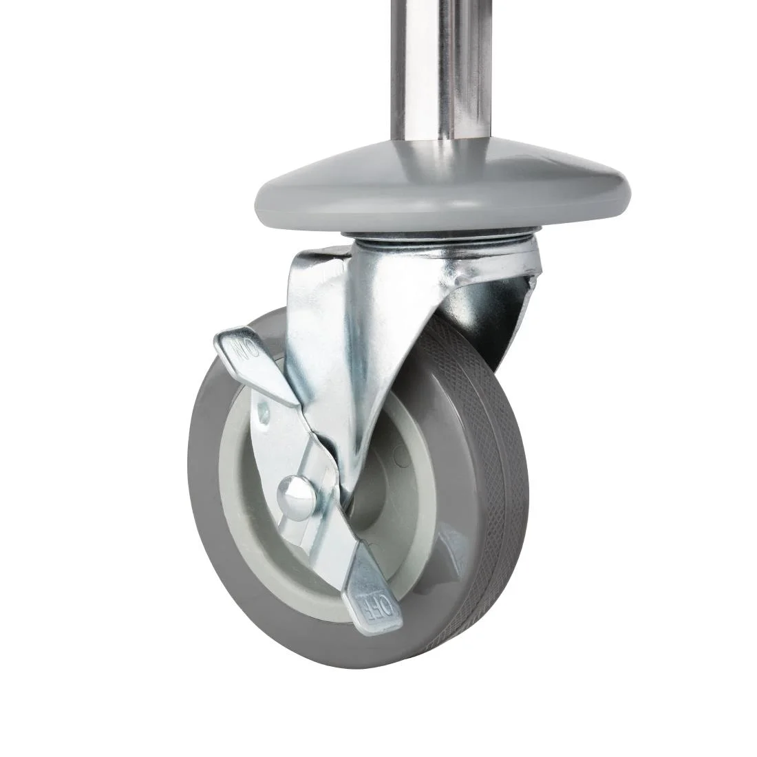 Vogue Stainless Steel 2 Tier Clearing Trolley Small - Image 5