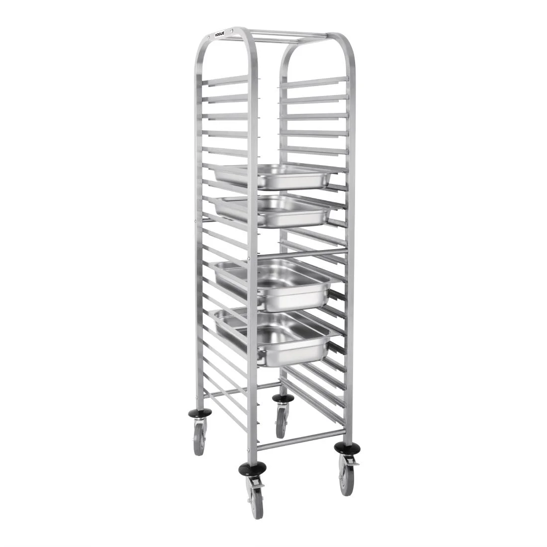 Vogue Gastronorm Racking Trolley - Image 2