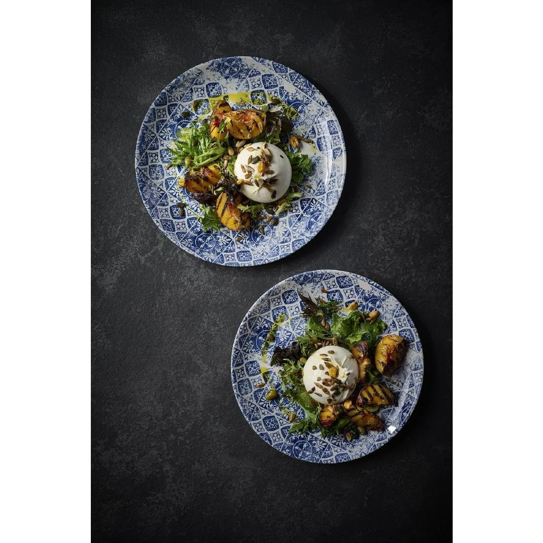 Dudson Makers Collection Porto Blue Coupe Plates 200mm (12 Pack) - Image 2