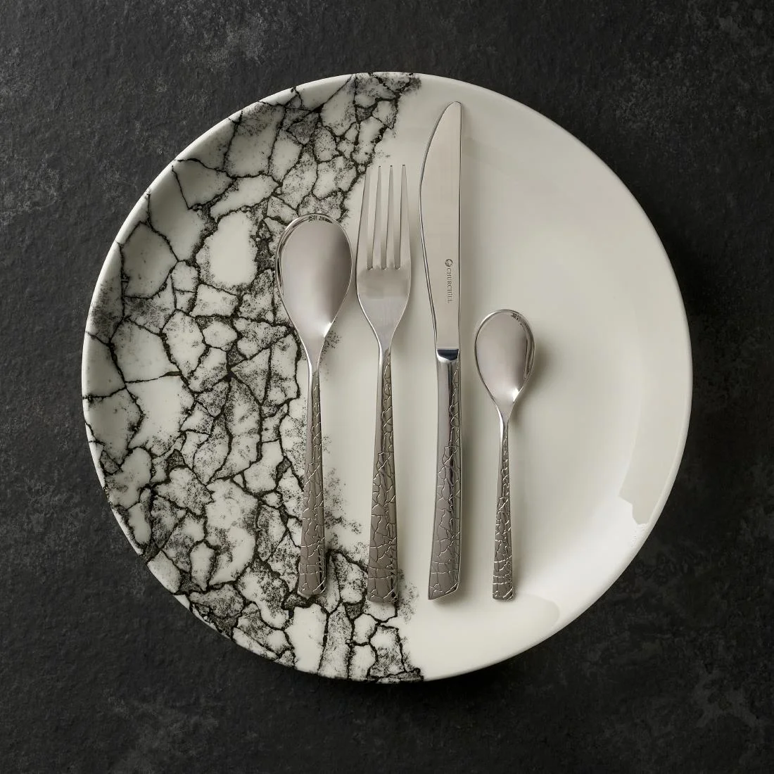 Churchill Kintsugi Table Forks 3.5mm (12 Pack) - Image 3