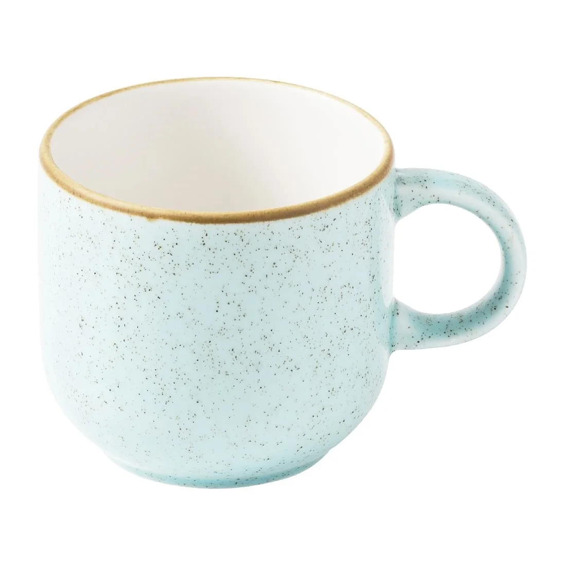 Churchill Stonecast Bubble Mugs Duck Egg Blue 227ml (12 Pack)