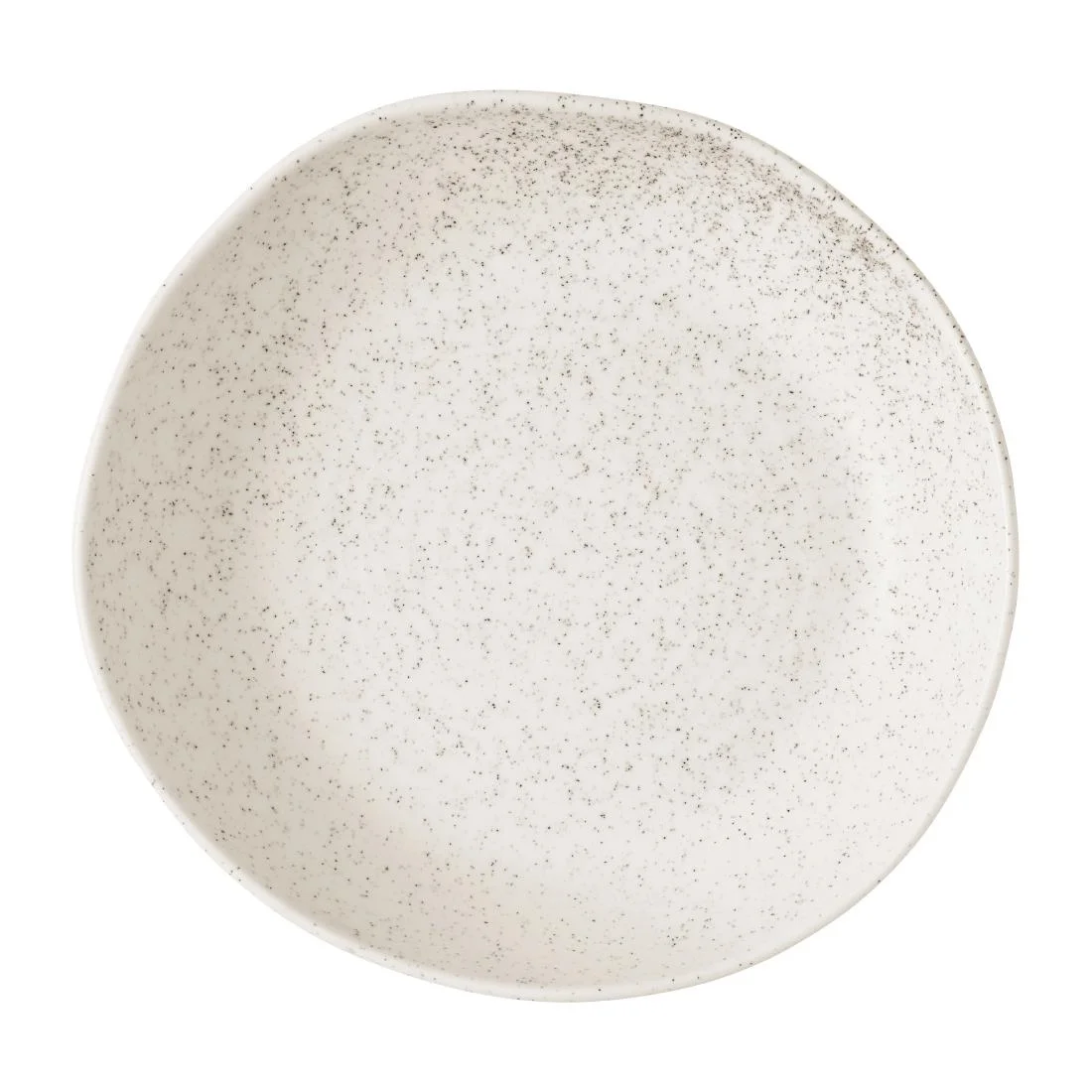 Churchill Stonecast Natural Organic Deep Bowls Barley White 250mm (6 Pack) - Image 1