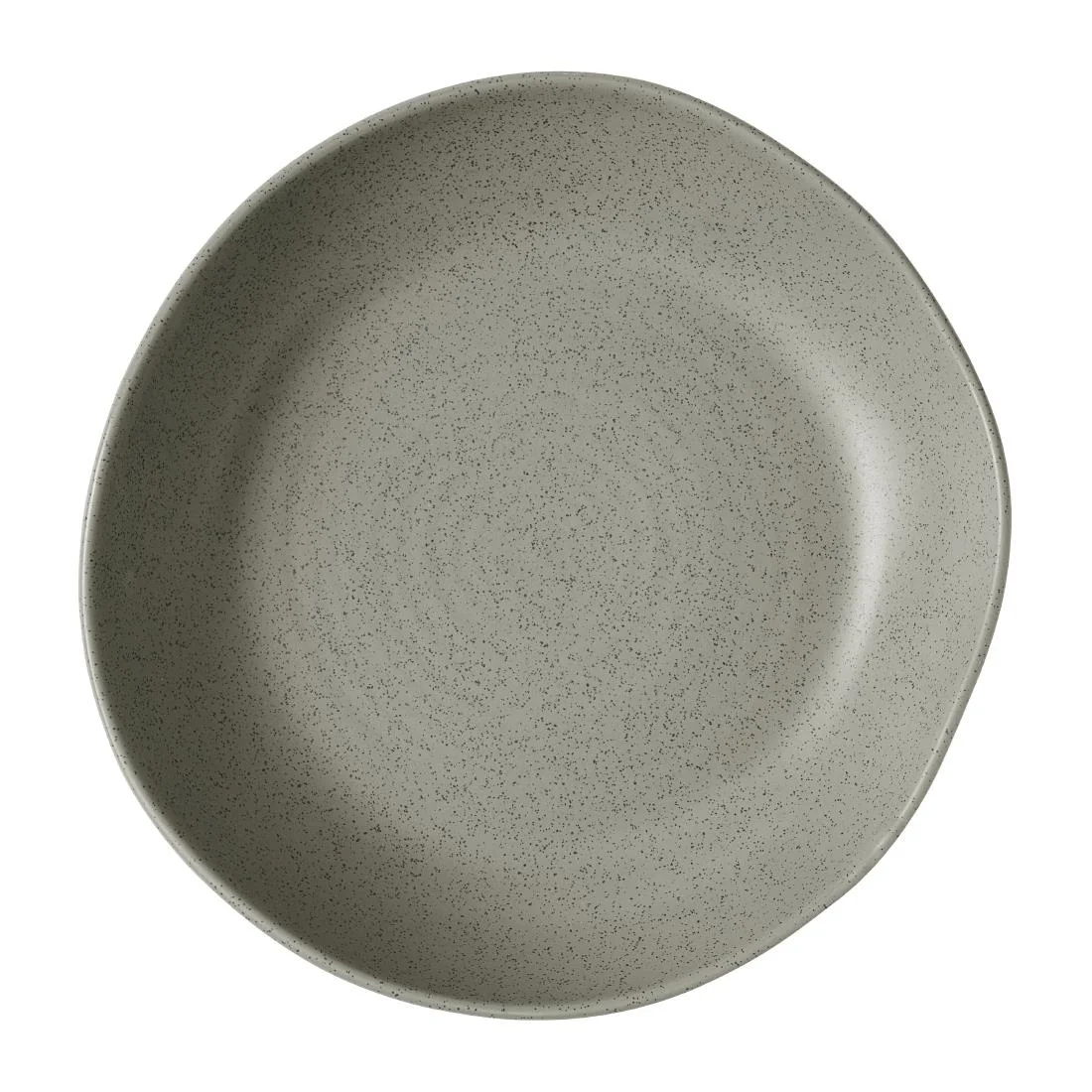 Churchill Stonecast Natural Organic Deep Bowls Peppercorn Grey 215mm (6 Pack)