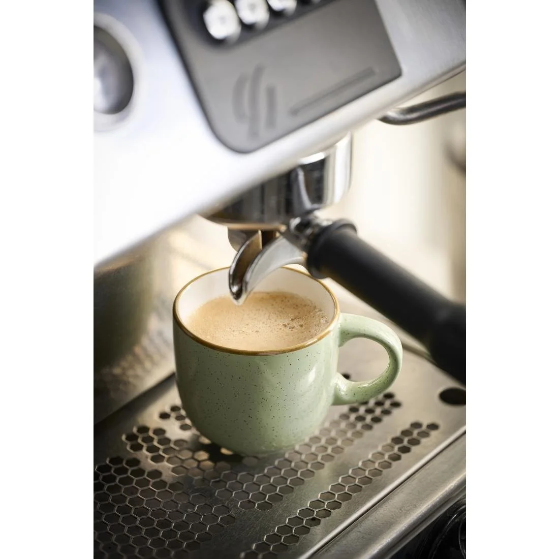 Churchill Stonecast Bubble Mugs Sage Green 280ml (12 Pack) - Image 2