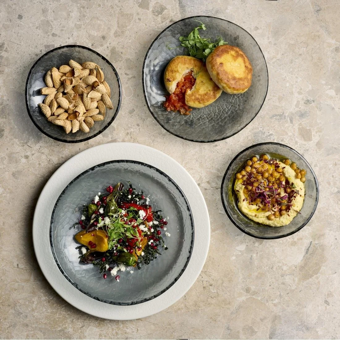 Churchill Viana Organic Glasses Bowls Dusk 170mm (6 Pack) - Image 6