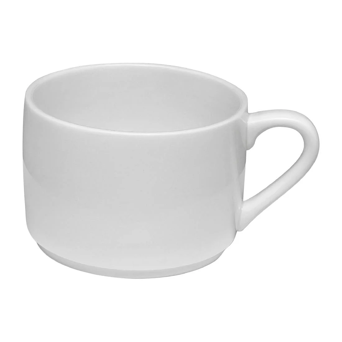 Elia Glacier Fine China Stackable Tea Cups 240ml (6 Pack)