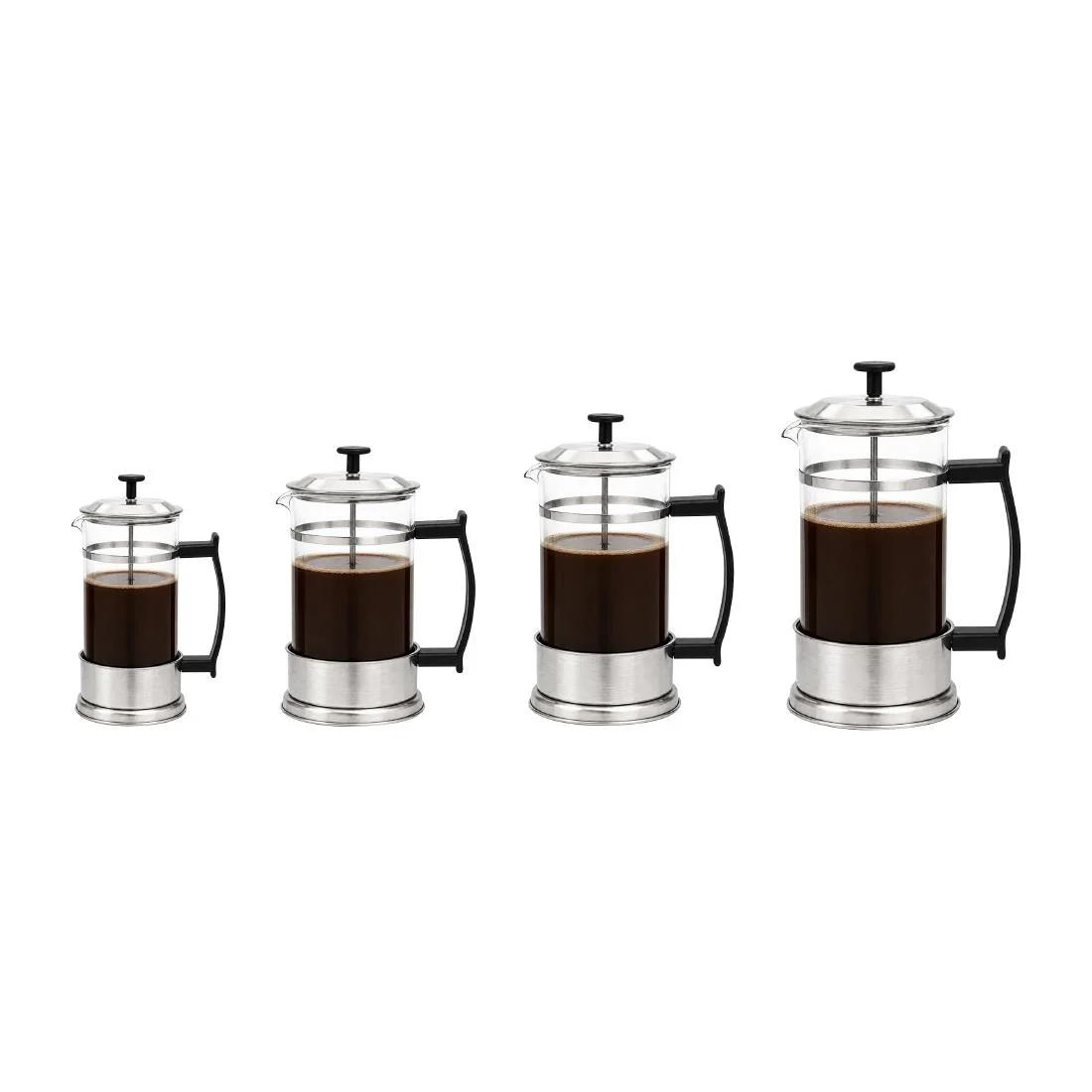 Elia Cafetiere 8-Cup Brushed Aluminium 1Ltr - Image 3