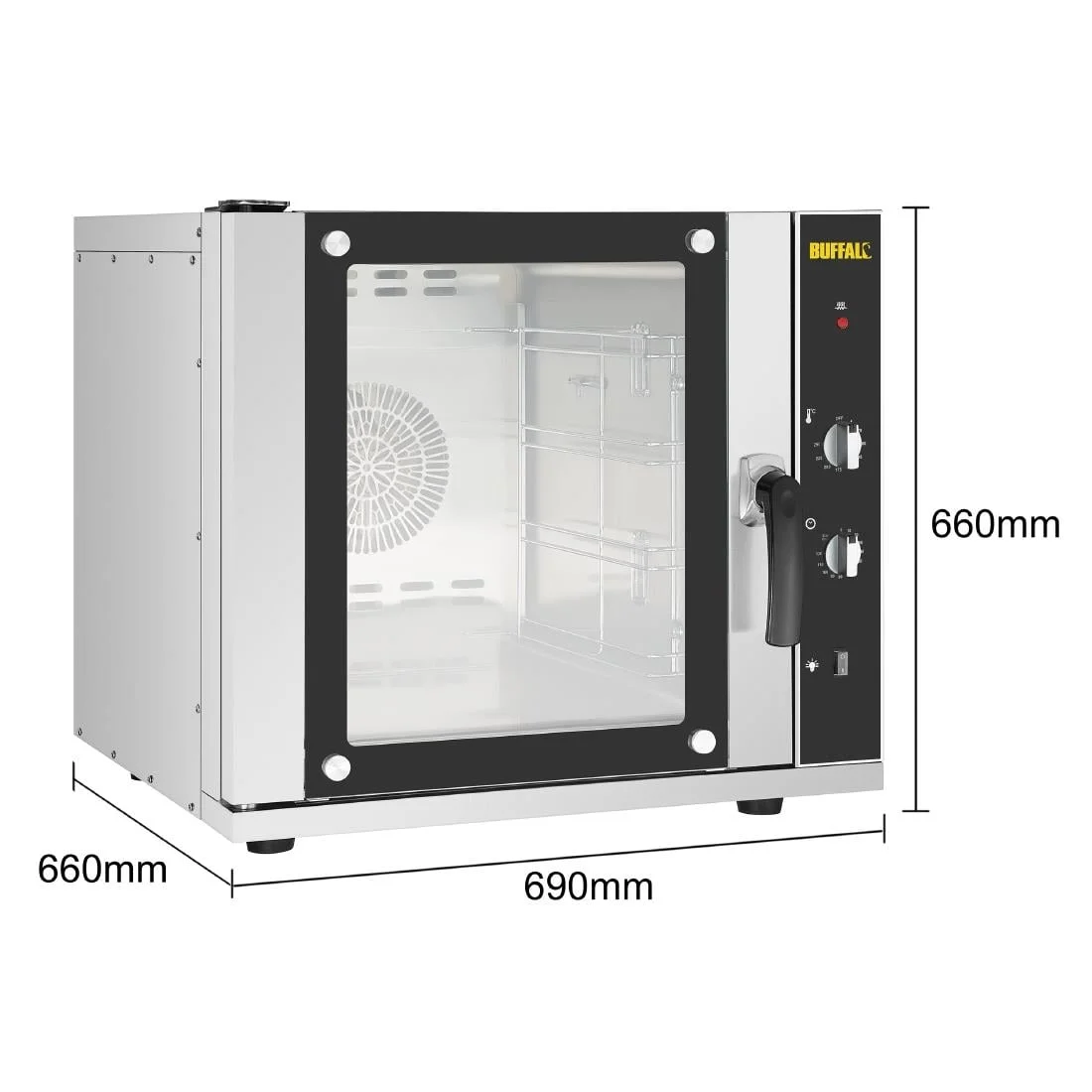 Buffalo Convection Oven - 4 x GN 2/3 - Image 7