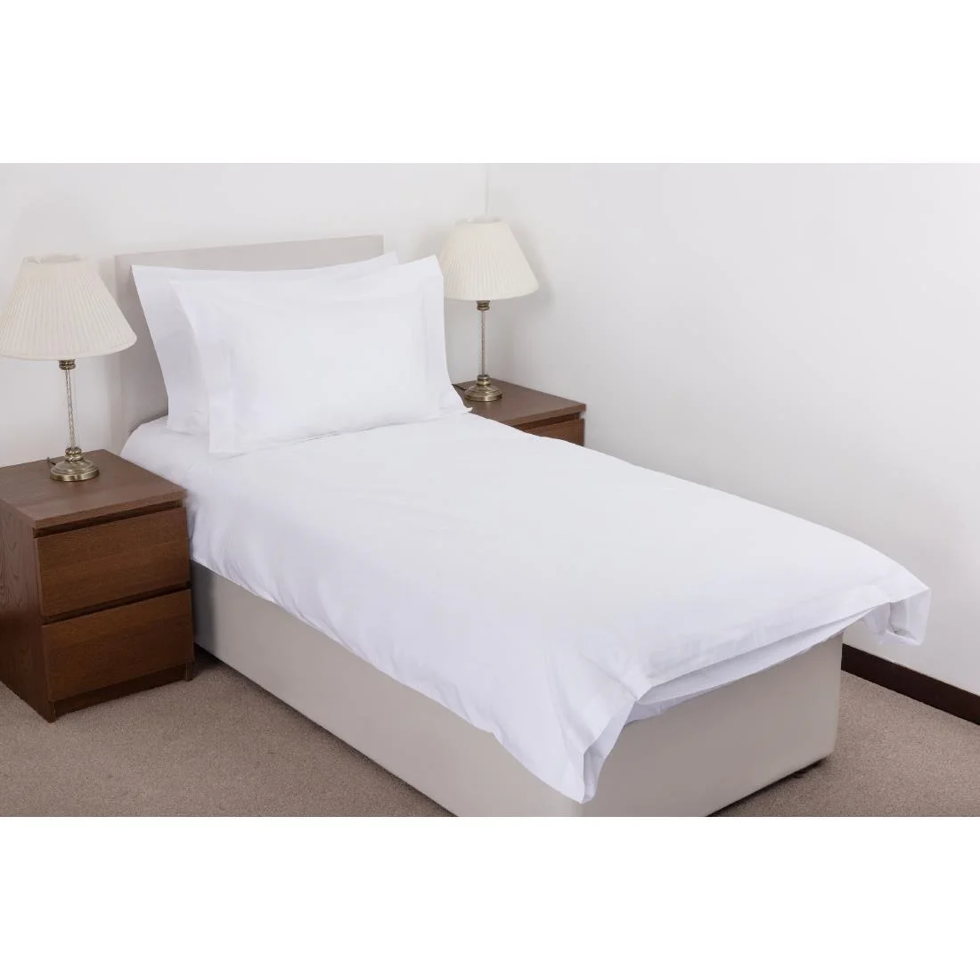 Mitre Comfort Percale Duvet Cover White Single