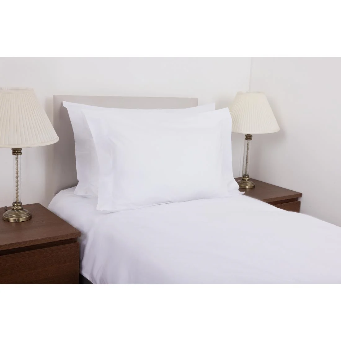 Mitre Comfort Percale Duvet Cover White Single - Image 2