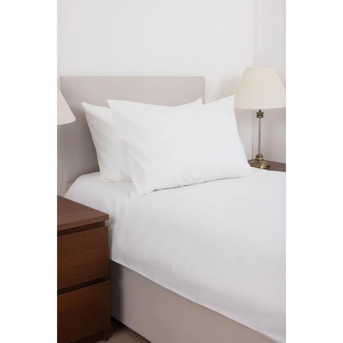 Mitre Essentials Temir Housewife Pillowcase Ivory (2 Pack) - Image 3