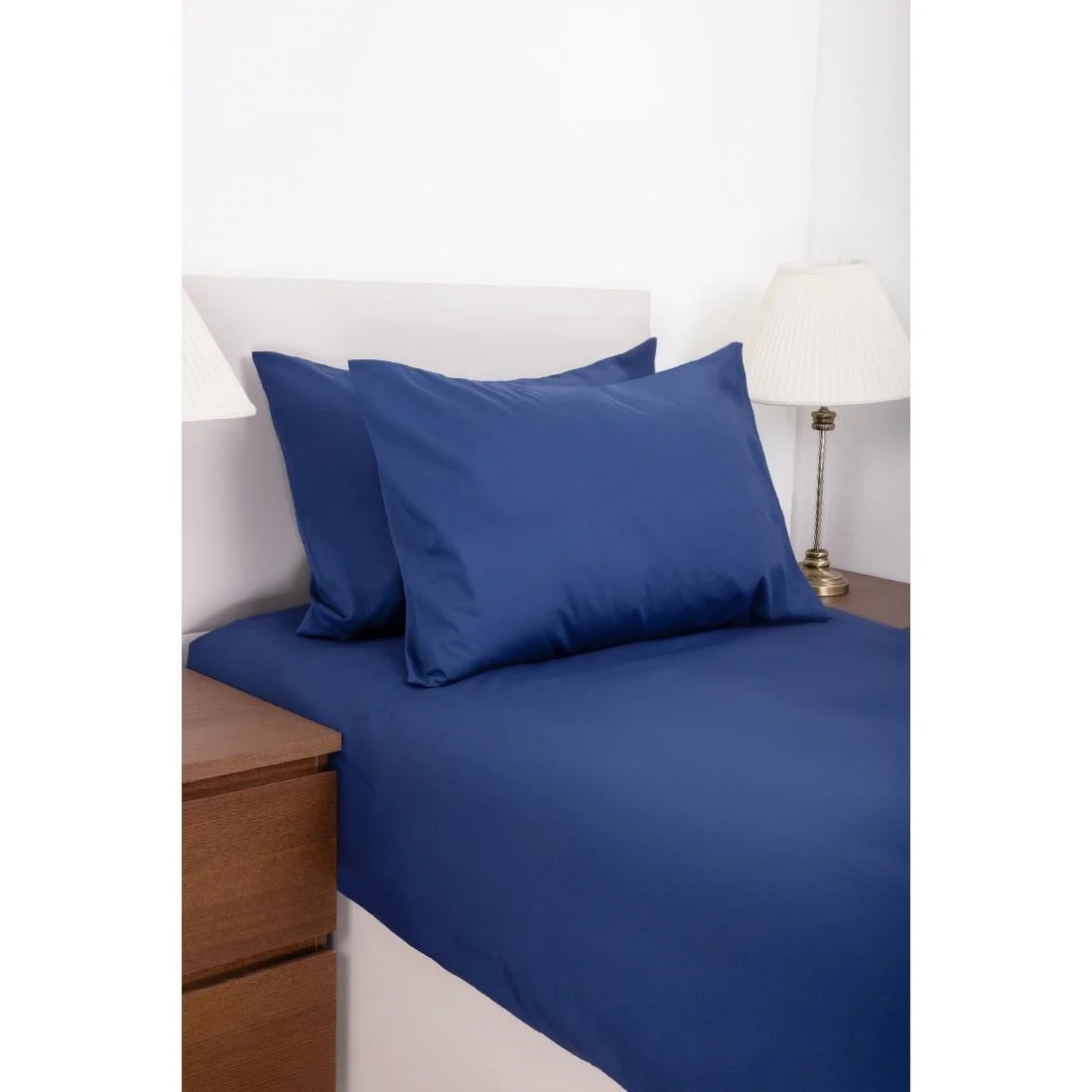 Mitre Essentials Temir Housewife Pillowcase Navy (2 Pack) - Image 2