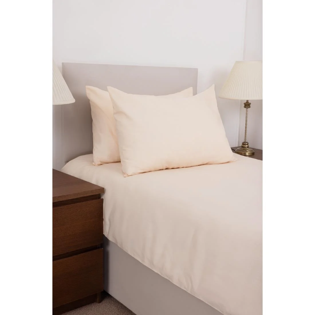 Mitre Essentials Temir Housewife Pillowcase Oatmeal (2 Pack) - Image 3