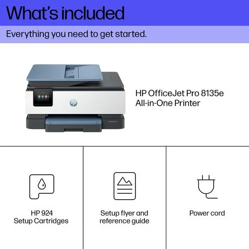 HP OfficeJet Pro 8135e 4-in-1 Wireless Colour Inkjet Printer 40Q47B#687 - Image 3